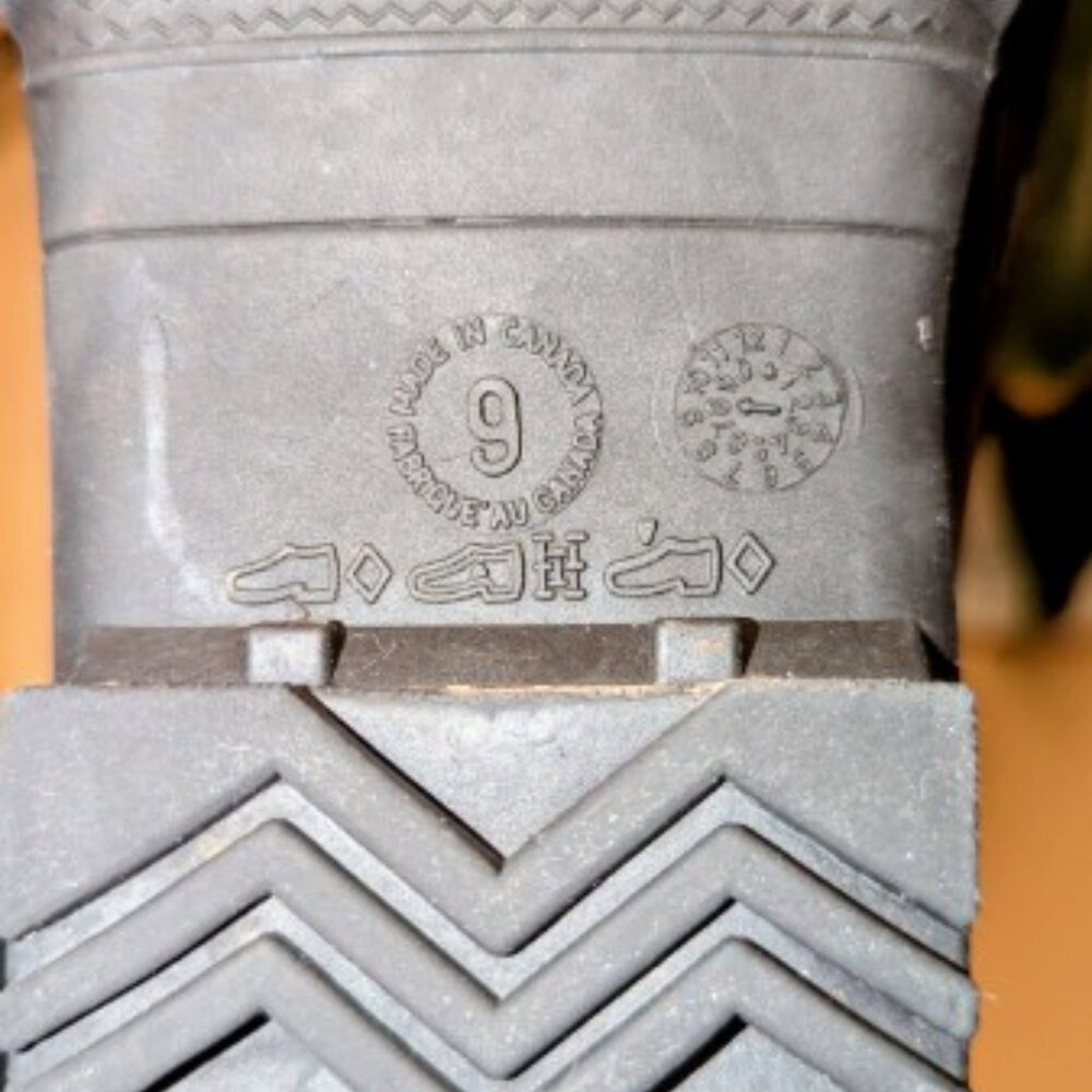 Kamik tall rain boots equestrian style, women's S 9 - Picture 11 of 12